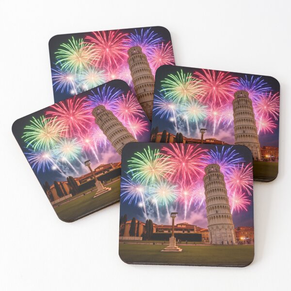 Item preview, Tower of Pisa Fireworks designed and sold by aykiradesigns.