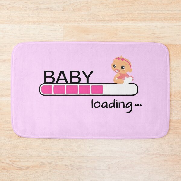 Item preview, Baby Loading Pink Girl Pregnancy Announcement New Mom  designed and sold by sky11PP.