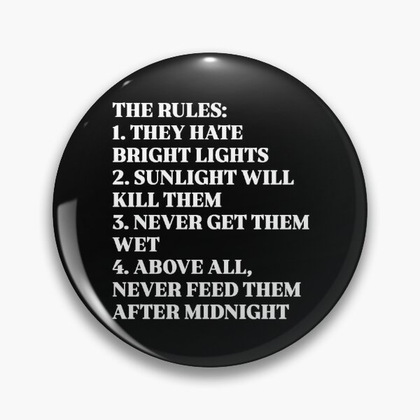 Item preview, THE RULES designed and sold by SAY WHAT?.