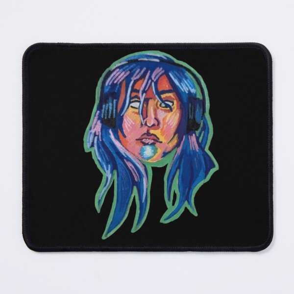 Item preview, Headphone Girl Posca Piece designed and sold by ConnieClothing.