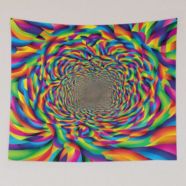 Item preview, Artistic geometric pattern / optical illusion  designed and sold by Nomad-Maynard.