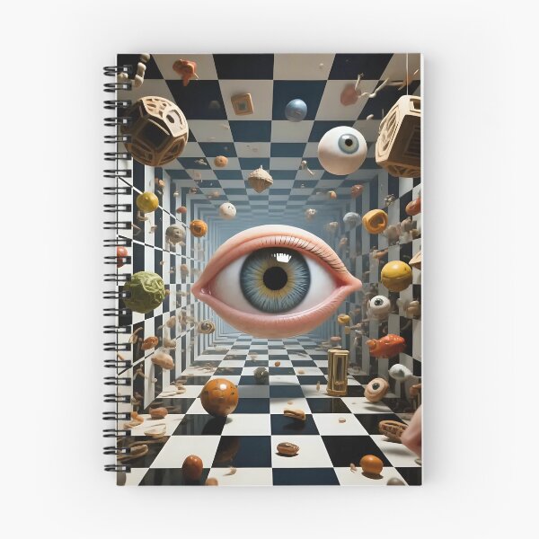 Item preview, Artistic geometric pattern / optical illusion  designed and sold by Nomad-Maynard.
