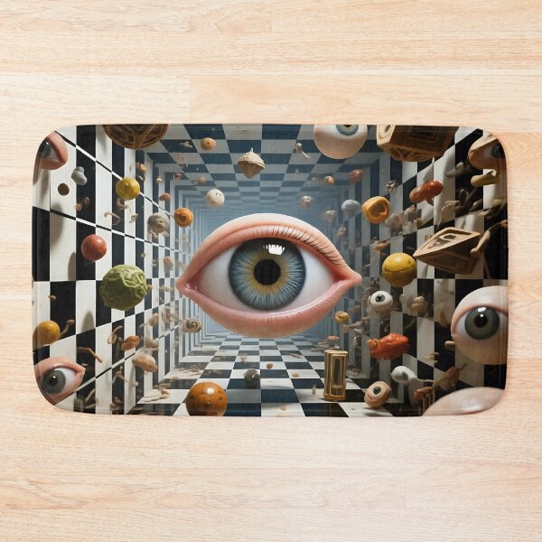 Item preview, Artistic geometric pattern / optical illusion  designed and sold by Nomad-Maynard.