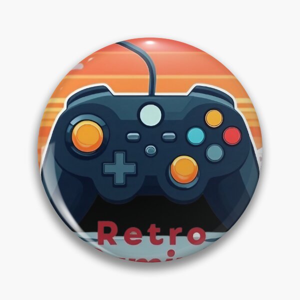 Item preview, Retro Gaming Minimalist Vintage T-Shirt Design designed and sold by firecard.