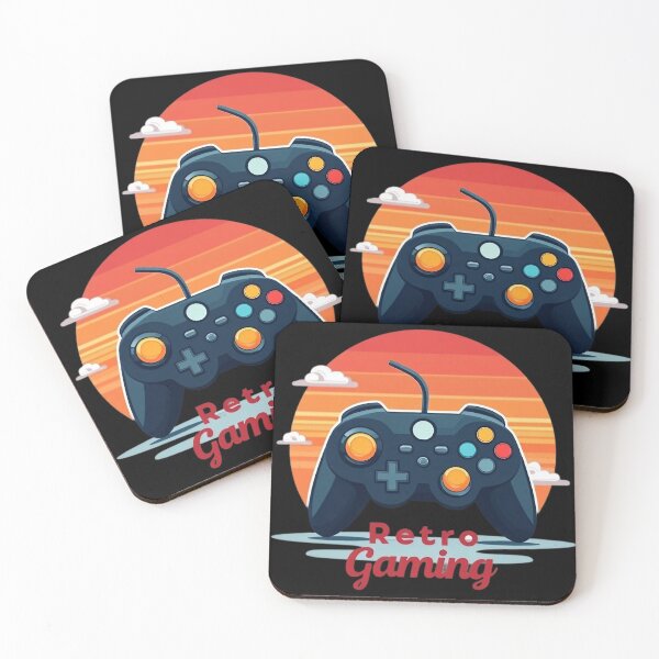 Item preview, Retro Gaming Minimalist Vintage T-Shirt Design designed and sold by firecard.
