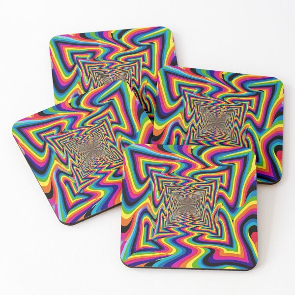 Item preview, Artistic geometric pattern / optical illusion  designed and sold by Nomad-Maynard.