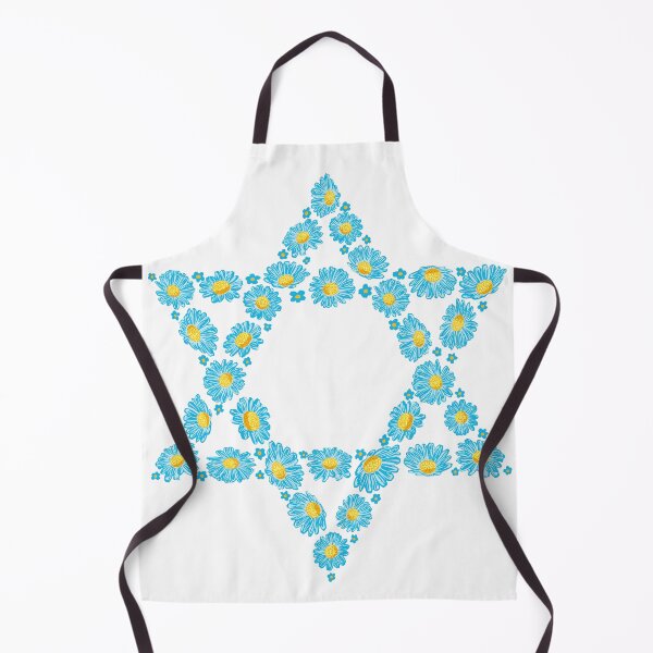 Item preview, Floral Star of David Illustration designed and sold by Balagan Apparel.