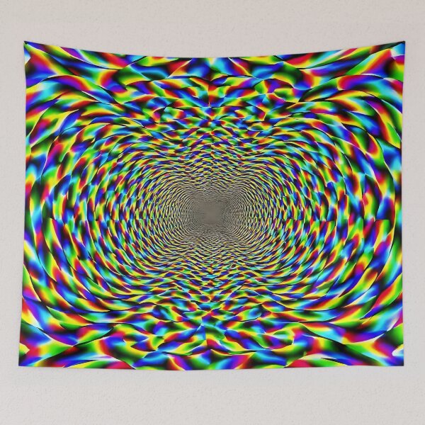 Item preview, Artistic geometric pattern / optical illusion  designed and sold by Nomad-Maynard.