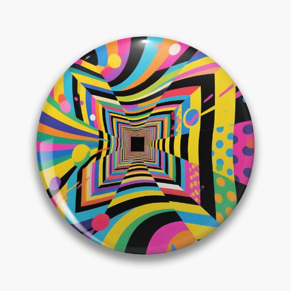 Item preview, Artistic geometric pattern / optical illusion designed and sold by Nomad-Maynard.