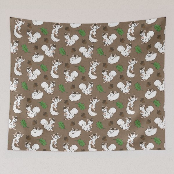 Item preview, White Squirrel Pattern designed and sold by Crowne Prince.
