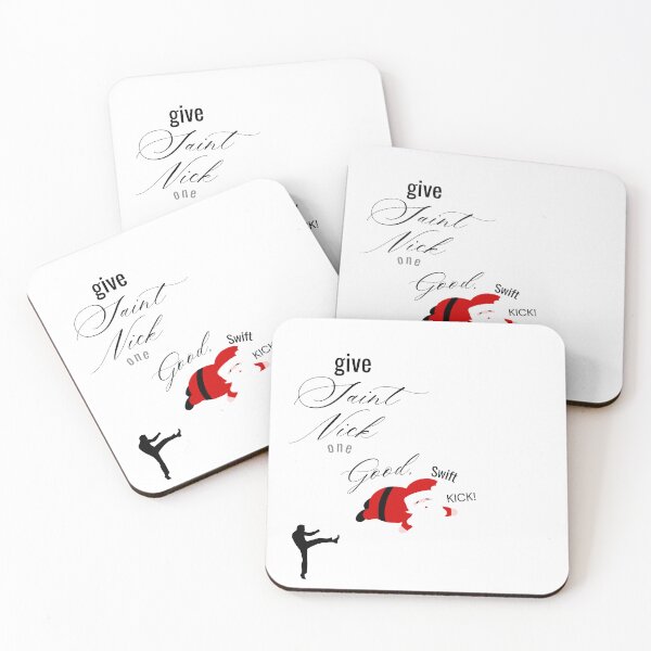 Item preview, Give St. Nick One Good, Swift Kick! designed and sold by SihamIAM.