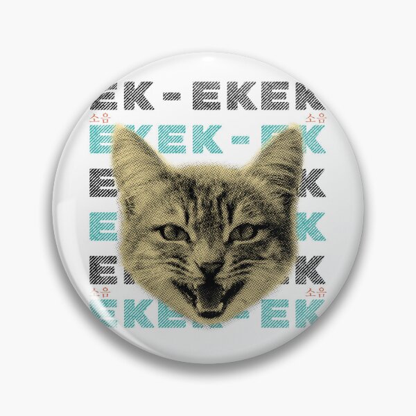 Item preview, Ekekek, funny cat sound, perfect for cat lovers designed and sold by Decorador de Corazones.