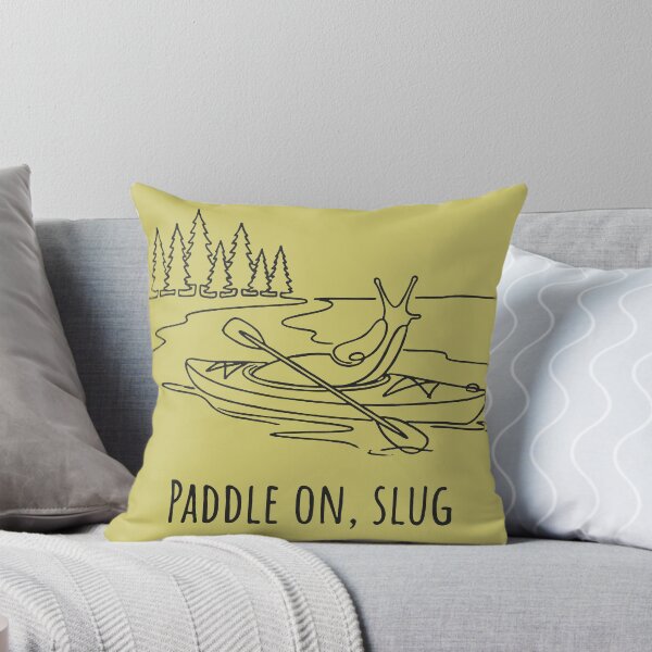 Aperçu de l'œuvre Paddle On Banana Slug créée et vendue par Healy’s Awesome Designs.