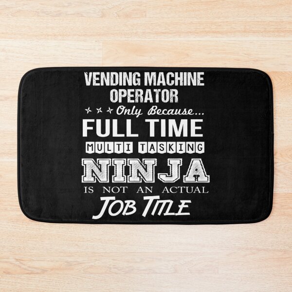 Item preview, Vending Machine Operator designed and sold by chancjami9236.