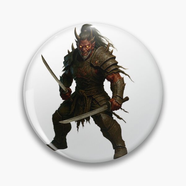 Item preview, Demonic Samurai Warrior designed and sold by NoPantsBatman.