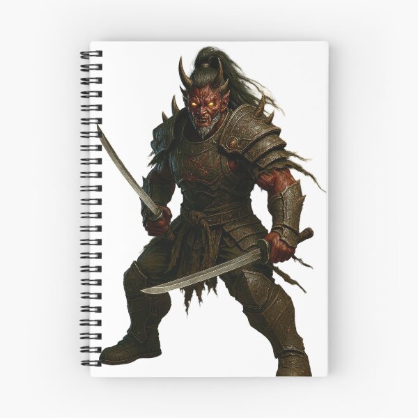 Item preview, Demonic Samurai Warrior designed and sold by NoPantsBatman.