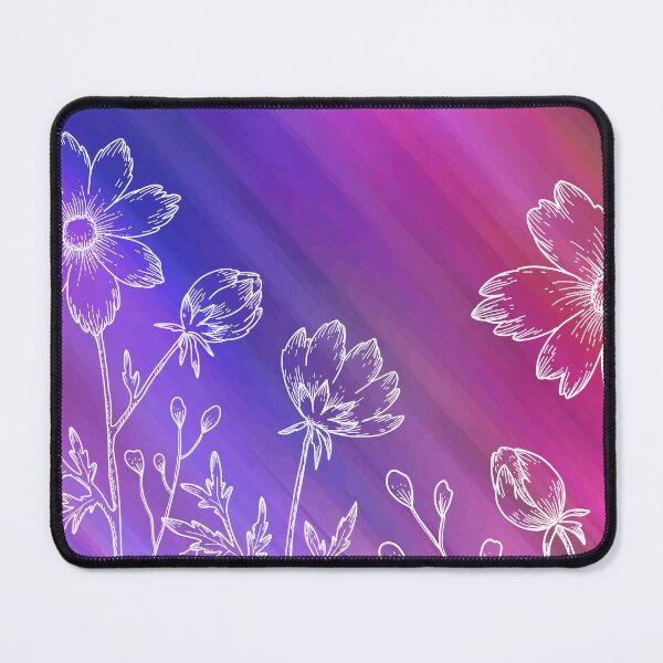 Item preview, Floral Illustration on multi-colour background designed and sold by CHASAcreative.