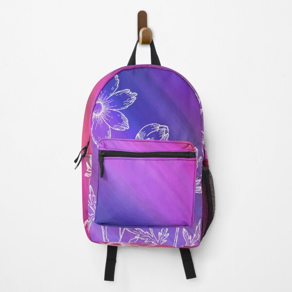 Item preview, Floral Illustration on multi-colour background designed and sold by CHASAcreative.