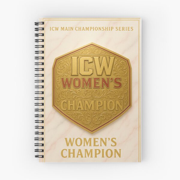 Item preview, ICW MAIN Championship series Woman's Champ designed and sold by TTVTheDayman.