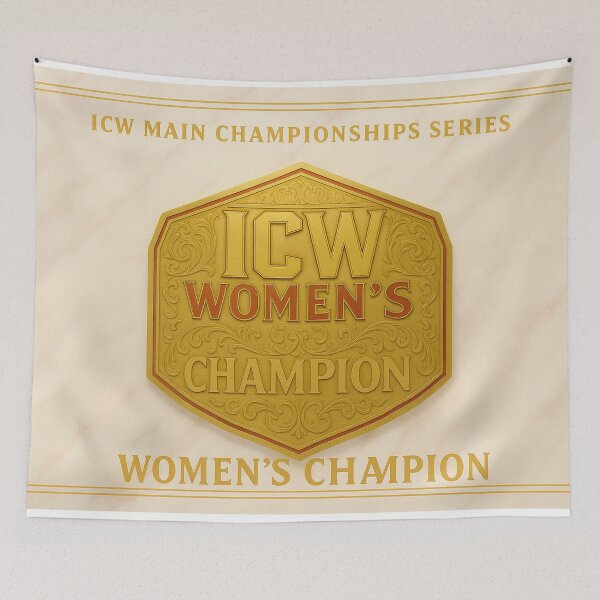 Item preview, ICW MAIN Championship series Woman's Champ designed and sold by TTVTheDayman.