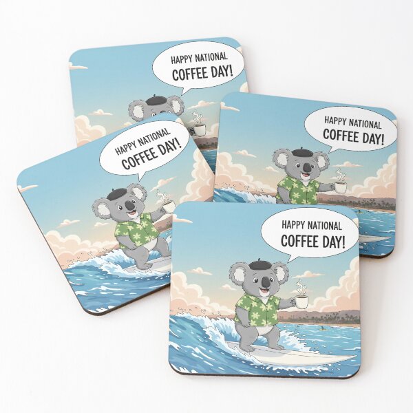Item preview, National Coffee day designed and sold by SaltCraft.