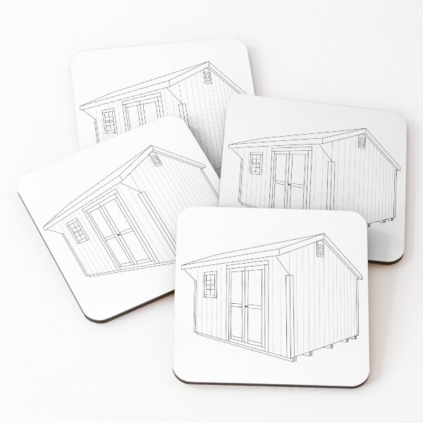 Item preview, Shed designed and sold by ShedSheets.