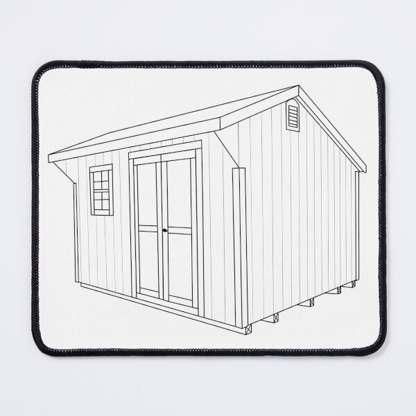 Item preview, Shed designed and sold by ShedSheets.