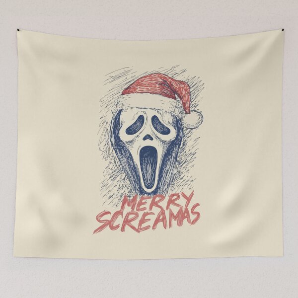 Item preview, The Mask of Christmas Fear Merry Screamas designed and sold by Gkinoki.