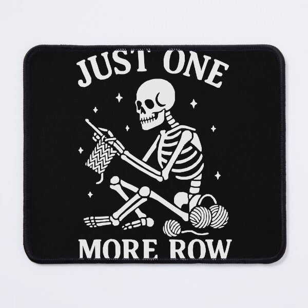 Item preview, Skeleton Knitting Art — Just One More Row Design designed and sold by JoyBoyStudio1.