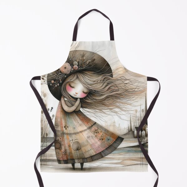 Item preview, Contented Girl designed and sold by Beyondnote-Art.