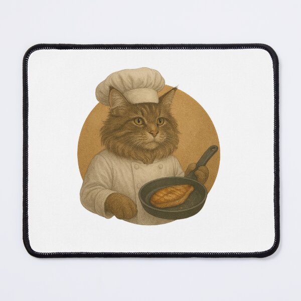 Item preview, Chef Maine Coon designed and sold by Fort Galaxy.