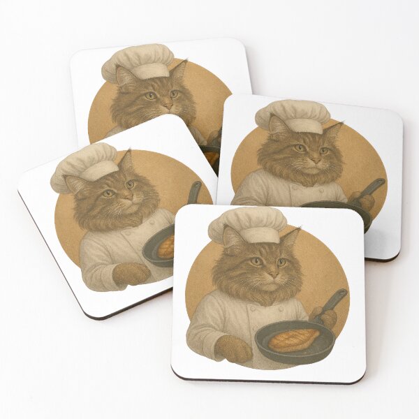 Item preview, Chef Maine Coon designed and sold by Fort Galaxy.
