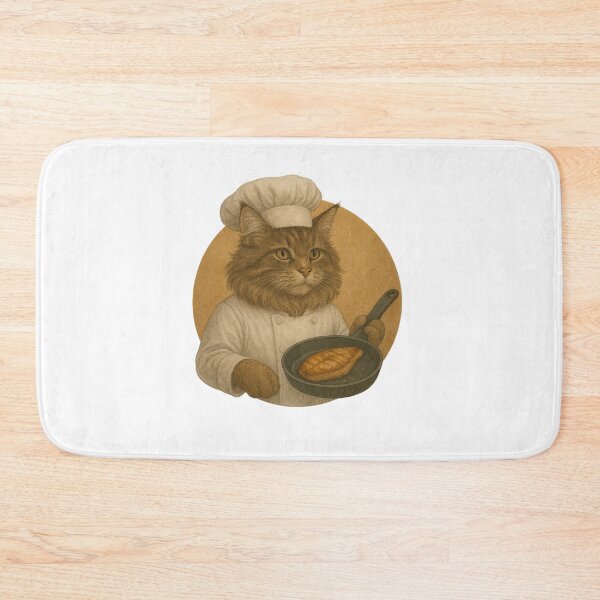 Item preview, Chef Maine Coon designed and sold by Fort Galaxy.