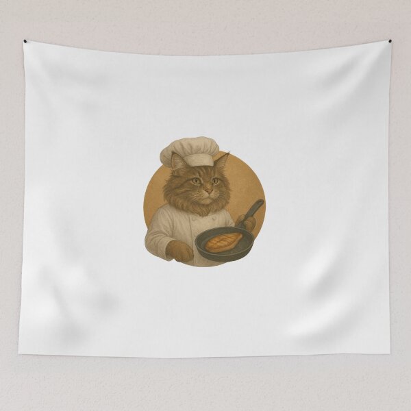 Item preview, Chef Maine Coon designed and sold by Fort Galaxy.