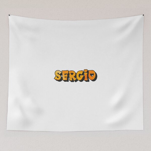 Item preview, Sergio Personalized Name – Custom Gift for Men & Boys designed and sold by Oussinc.