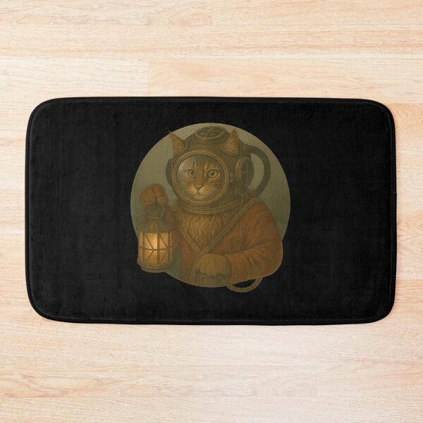 Item preview, Deep Sea Diver Maine Coon Cat designed and sold by Fort Galaxy.