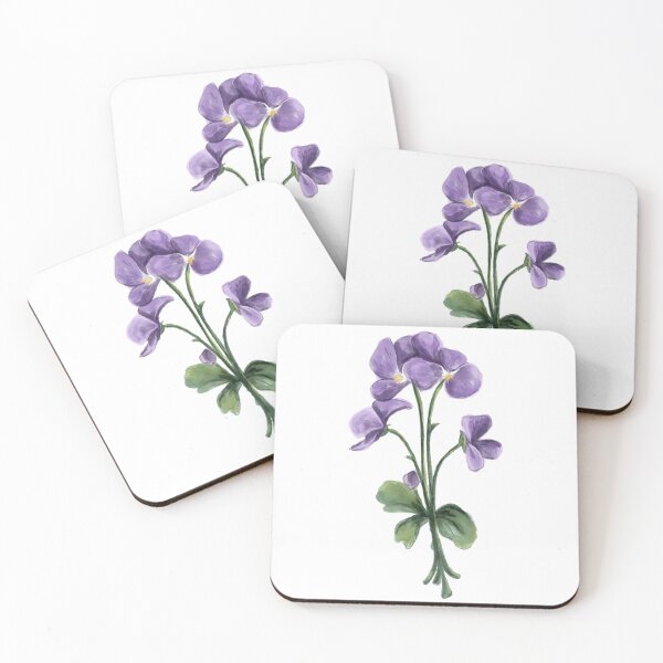 Item preview, Bundle of Violets designed and sold by Hailey Gal Art.