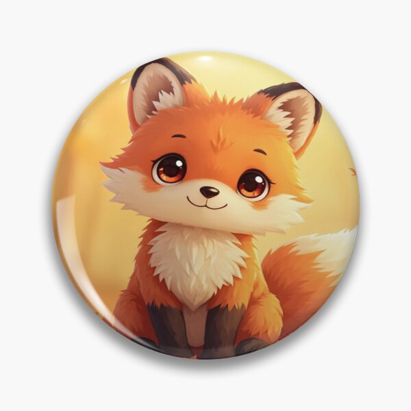 Item preview, Cute Autumn Fox – Kawaii Fall Illustration designed and sold by Cristhian Almanza.