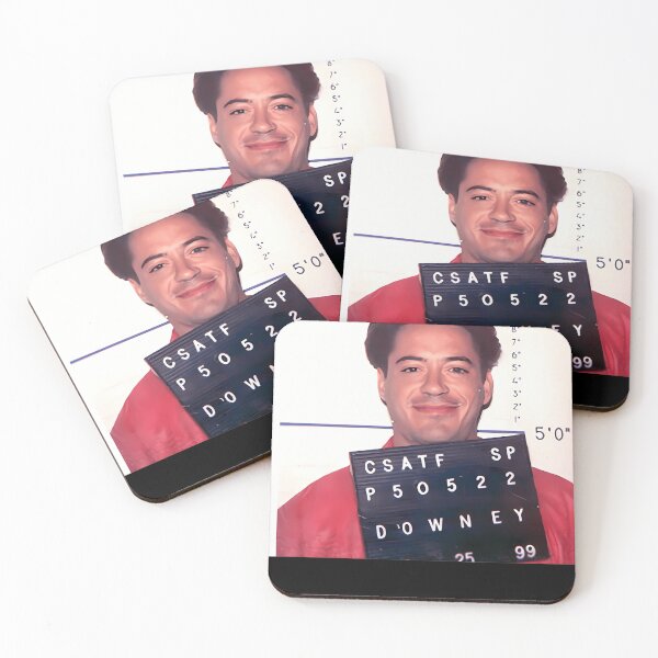 Item preview, Downey-Celebrity-Mugshot designed and sold by OliverHeine.