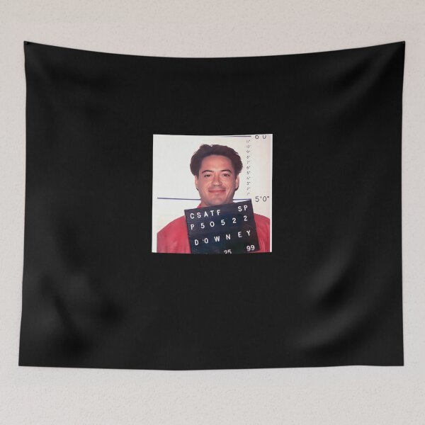 Item preview, Downey-Celebrity-Mugshot designed and sold by OliverHeine.