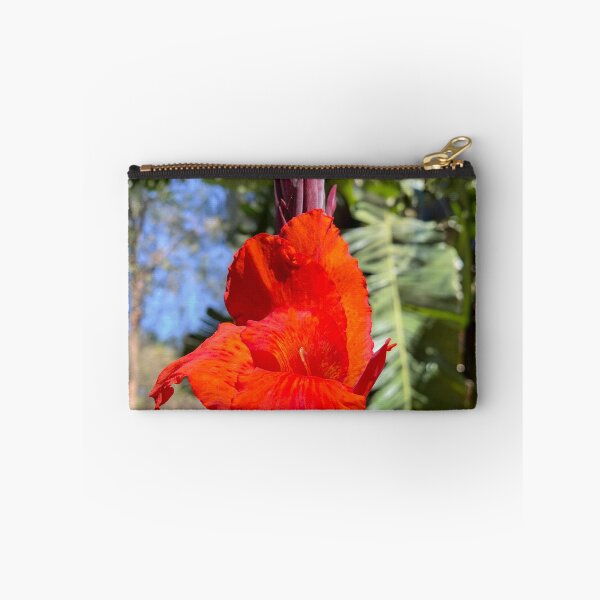 Item preview, Vibrant Red Canna Lily in Sunlight designed and sold by Be Captured by Brittany Emma.