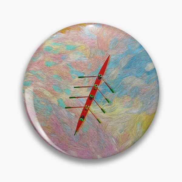 Item preview, Colourful Abstract Rowing Art Print designed and sold by Michael van der Hoorn.