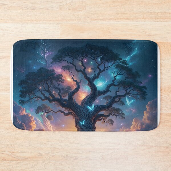 Item preview, Colossal Tree Stands at the Nexus of Swirling Galaxies designed and sold by Wiss2Arts.