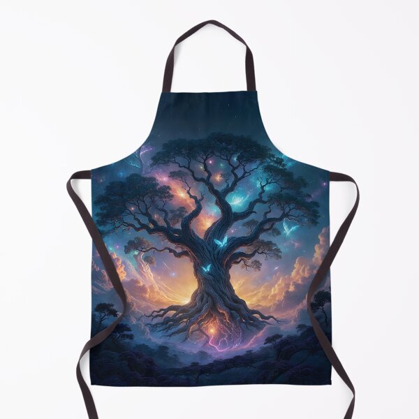 Item preview, Colossal Tree Stands at the Nexus of Swirling Galaxies designed and sold by Wiss2Arts.