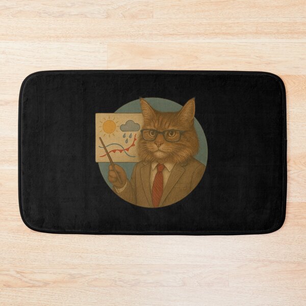Item preview, Weather Forecaster Maine Coon Cat designed and sold by Fort Galaxy.