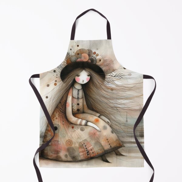 Item preview, Contented Girl designed and sold by Beyondnote-Art.