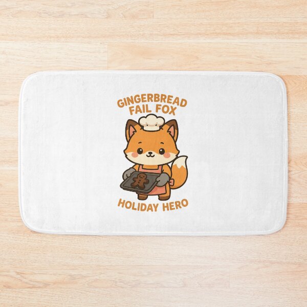 Item preview, Gingerbread Fail Kawaii Fox Christmas designed and sold by TwillTees.