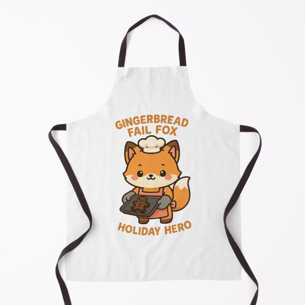 Item preview, Gingerbread Fail Kawaii Fox Christmas designed and sold by TwillTees.