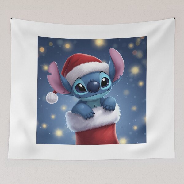 Item preview, Christmas Stitch in a Christmas Stocking – Cute Illustration designed and sold by Dream Magic Co.