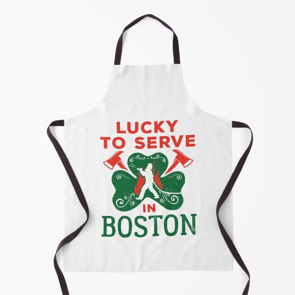 Item preview, Boston Firefighter St. Patrick's Day Lucky to Serve designed and sold by jaygo.